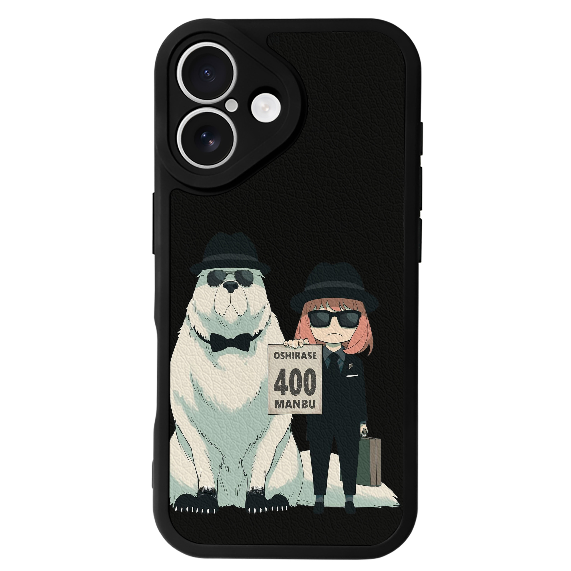 （画像用） SPY×FAMILY间谍家家酒 【iPhone 16シリーズ対応】シリコンスマホケース（レザー調） 材質：シリコン
